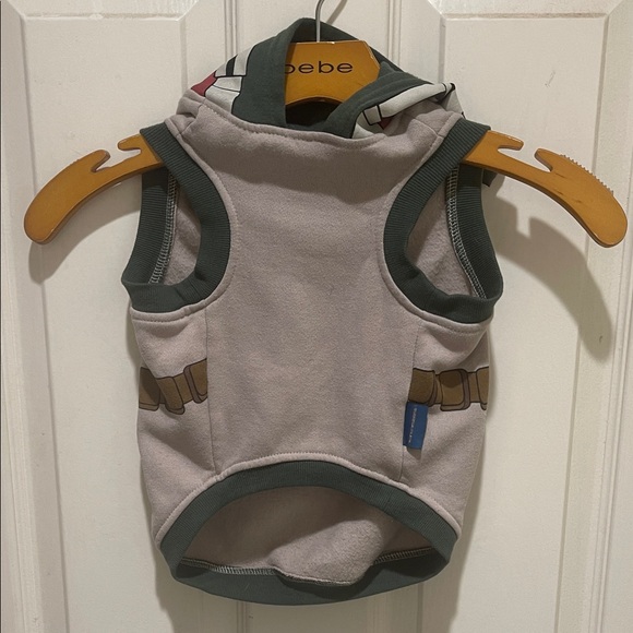 STAR WARS Lucas Film LTD Boba Fett Pet Hoodie Costume - Picture 3 of 5